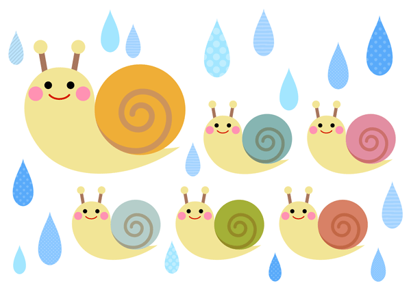 かわいい動物画像 最高かたつむり イラスト 簡単