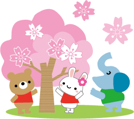 お花見.gif