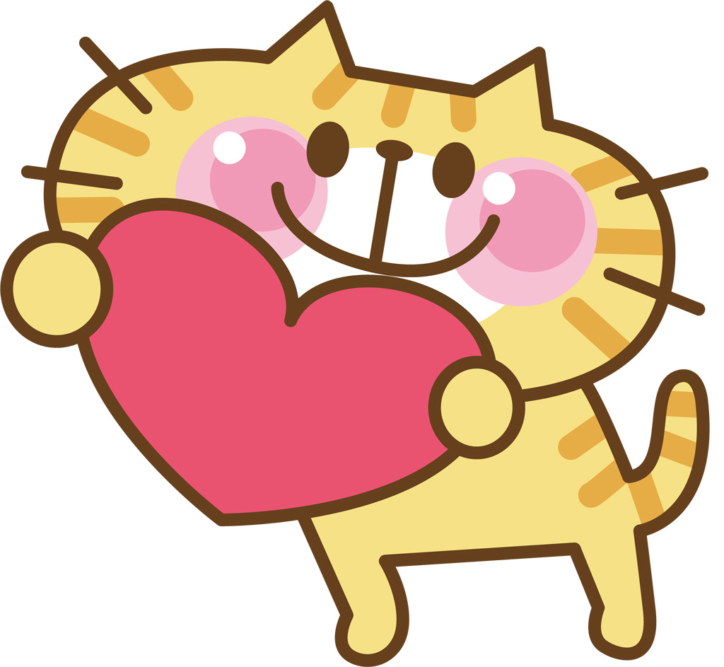 0以上 猫 ハート イラスト Jpirasuton 0以上 猫 ハート イラスト Jpirasuton